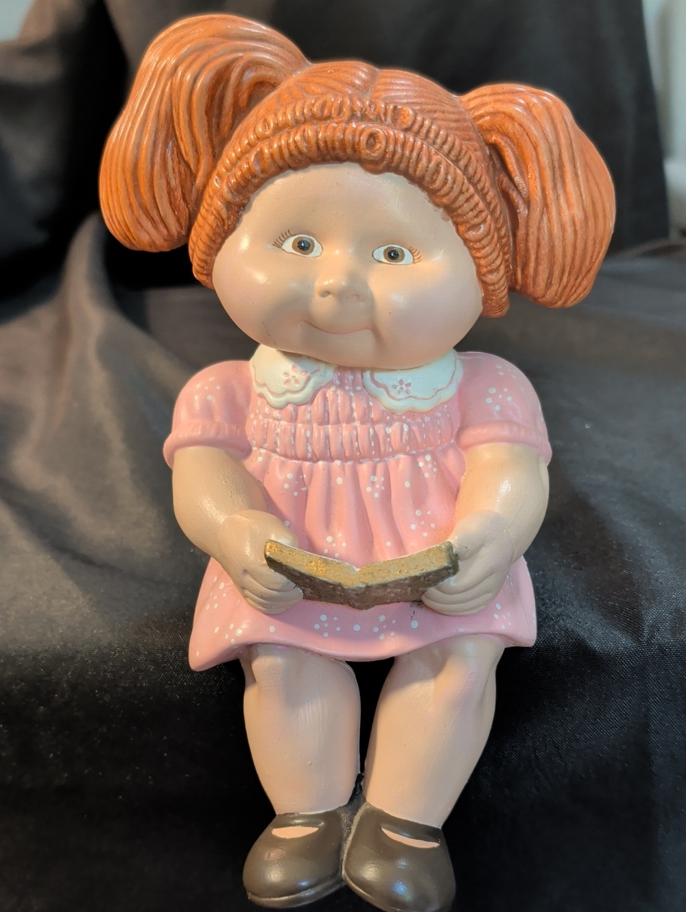 Vintage 80s Cabbage Patch Porcelain Sitting Figurine - Picture 7 of 8